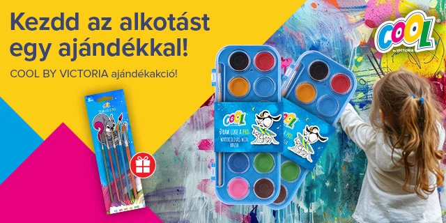 Victoria ajándék ecsetkészlet