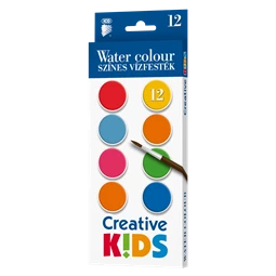 Vízfesték készlet 12db-os ICO Creative Kids 28mm-es