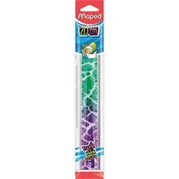 Vonalzó 20 cm MAPED Twist`n Flex, műanyag, törhetetlen Flex Decor Animals, vegyes színek