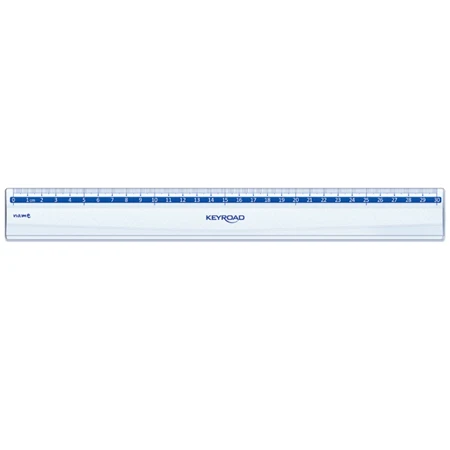 Vonalzó 30 cm Keyroad