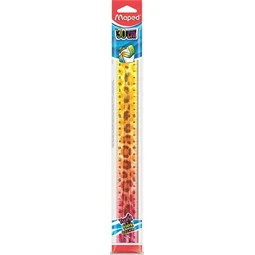 Vonalzó 30 cm MAPED Twist`n Flex műanyag, törhetetlen, Decor Animals vegyes színek