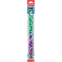 Vonalzó 30 cm MAPED Twist`n Flex műanyag, törhetetlen, Decor Animals vegyes színek