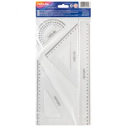 Vonalzó készlet 4db-os NEBULO nagy