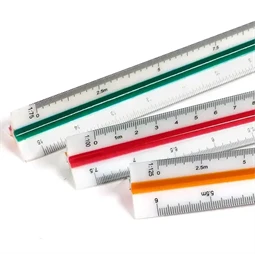 Vonalzó lépték SIN 30cm