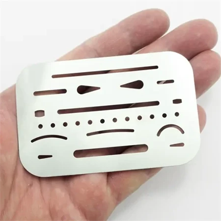 Vonalzó radírsablon SIN 6x9,3cm