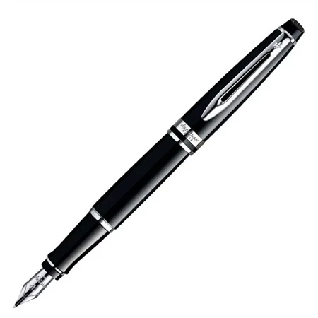 WATERMAN Expert III. töltőtoll lakk fekete test+ezüst klipsz