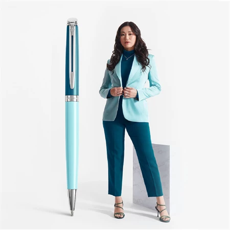 WATERMAN Hemisphere golyóstoll color blocking zöld, ezüst klipsz 2190125
