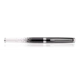 WATERMAN Hemisphere töltőtoll Ombre lakk fekete-fehér+ezüst klipsz