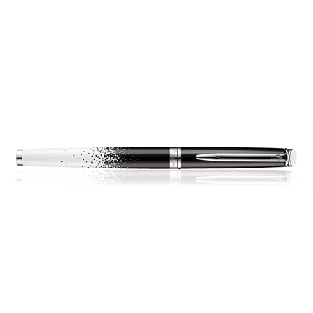 WATERMAN Hemisphere töltőtoll Ombre lakk fekete-fehér+ezüst klipsz