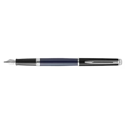 WATERMAN Hemisphere töltőtoll color blocking fekete-kék, ezüst klipsz