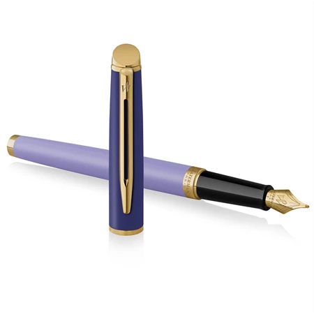 WATERMAN Hemisphere töltőtoll color blocking lila, arany klipsz