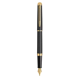 WATERMAN Hemisphere töltőtoll matt fekete, arany klipsz 0920710
