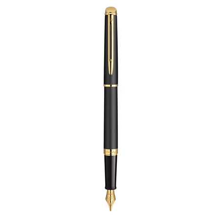 WATERMAN Hemisphere töltőtoll matt fekete, arany klipsz 0920710