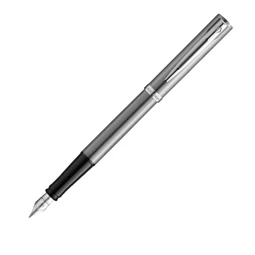 WATERMAN Impression töltőtoll rozsdamentes acél +ezüst klipsz