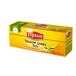 Fekete tea, LIPTON  Yellow Label filter tea 25*2 g
