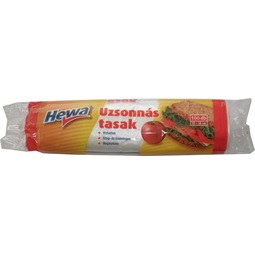 Uzsonnás tasak, HEWA, 17x28cm.100db./cs.