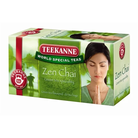 Zöld tea TEEKANNE Zen chai 20x1,75 gramm