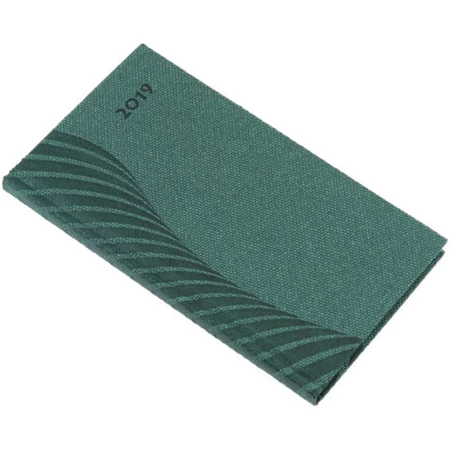 Zsebnaptár 2026 REAL Amigo álló elrendezésű zöld