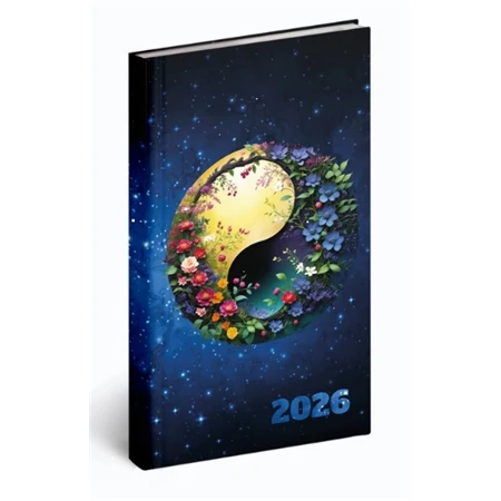 Zsebnaptár 2025 REAL Picture álló elrendezésű, jinjang