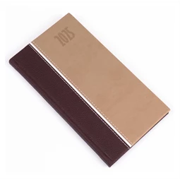 Zsebnaptár 2026 fekvő 9x16,5cm REAL Kensington barna