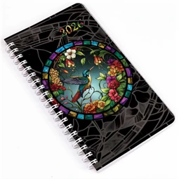 Zsebnaptár 2026 heti B/6 REAL spirál, álló elrendezés, kolibri