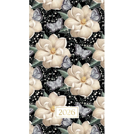 Zsebnaptár 2026 heti álló OFFICE 21  2026 papírborítós Magnólia