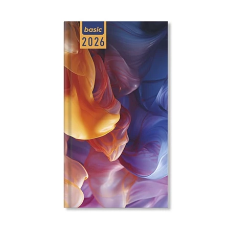 Zsebnaptár 2026 heti álló Period Basic Galaxy