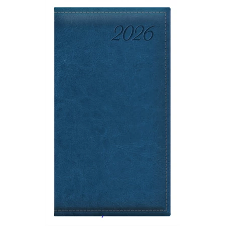 Zsebnaptár 2026 heti álló TOPTIMER Image I035 kék