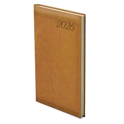 Zsebnaptár 2026 heti álló TOPTIMER Image I035 mustár
