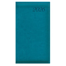 Zsebnaptár 2026 heti álló TOPTIMER Image I035 türkiz