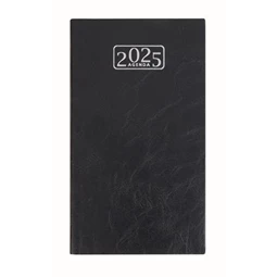 Zsebnaptár 2026 heti álló VICTORIA OFFICE Chrono fekete