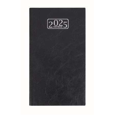 Zsebnaptár 2026 heti álló VICTORIA OFFICE Chrono fekete