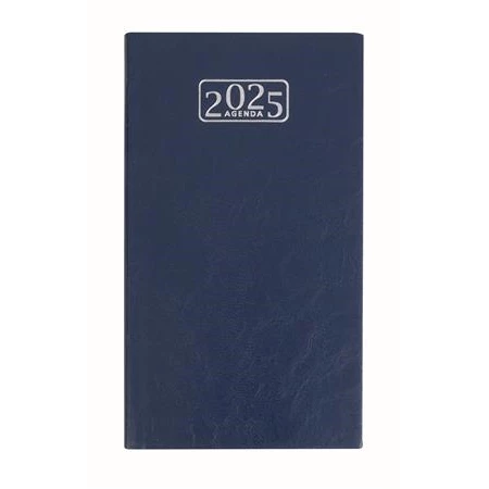 Zsebnaptár 2026 heti álló VICTORIA OFFICE Chrono kék
