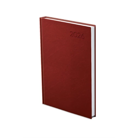 Zsebnaptár 2026 mini heti TOPTIMER Economic 8,8x12cm E031 bordó