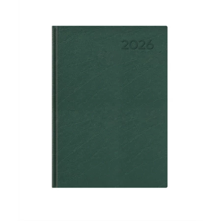 Zsebnaptár 2026 mini heti TOPTIMER Economic 8,8x12cm E031 zöld