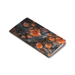 Zsebnaptár 2027 REAL Zsebirka 8011-52, Szirmok 80 x 150mm, 2 heti beosztású, 64 oldalas