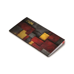 Zsebnaptár 2027 REAL Zsebirka 8011-57, Lemezek 80 x 150mm, 2 heti beosztású, 64 oldalas