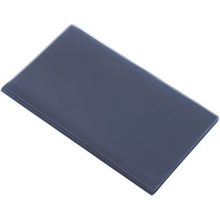 Zsebnaptár 2027 REAL leporelló kék 75 x 145mm PVC 24 oldalas