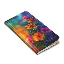 Zsebnaptár 2027 heti álló 9x16,5cm REAL Flexi 5811-87 floral