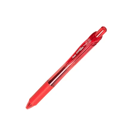Zseléstoll PENTEL EnerGelX 0,25 mm tűhegyű, piros