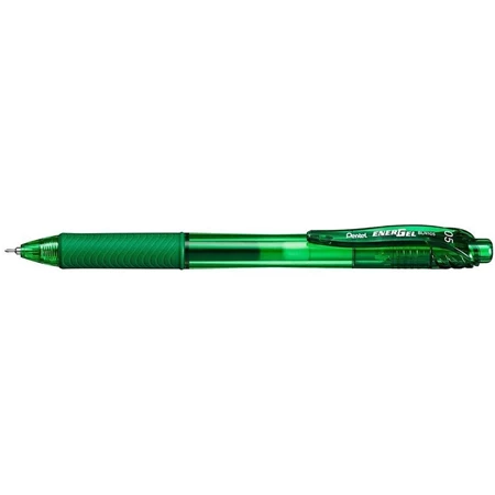 Zseléstoll PENTEL EnerGelX 0,25 mm tűhegyű, zöld