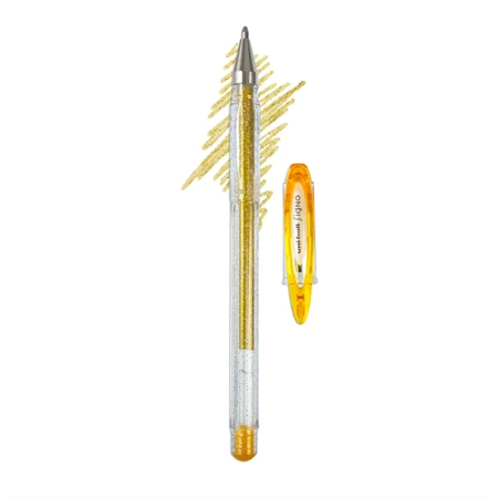 Zseléstoll UNI UM-120SM csillámos tinta, víz- és UV álló, arany