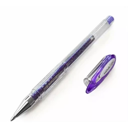 Zseléstoll UNI UM-120SM csillámos tinta, víz- és UV álló, lila