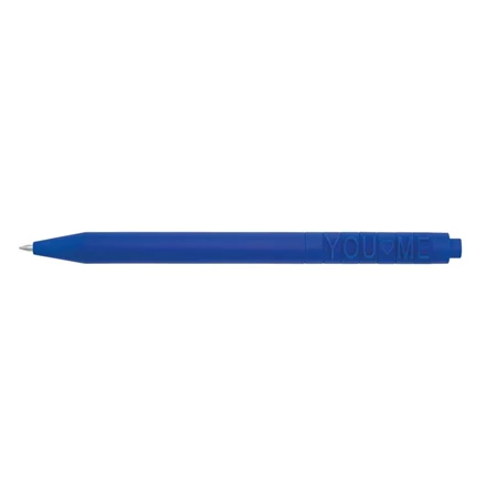 Zseléstoll WEDO 2db, 62db betűgyűrűvel, nyomógombos, kirakós Letter Pen Puzzle, kék, kék szinű betéttel