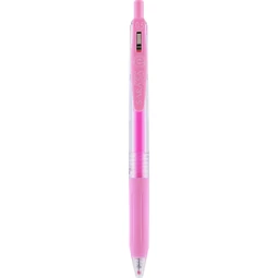 Zseléstoll ZEBRA Sarasa Clip, 0,5 nyomógombos, light pink, golyóátmérője 0,7 mm