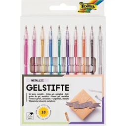 Zseléstoll készlet 10 db-os FOLIA metál
