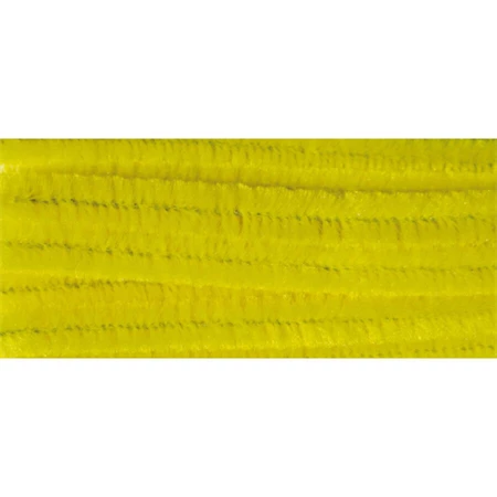 Zsenília szál 6mm-es 30cm 10db/csomag sárga