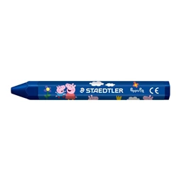 Zsírkréta 12db-os STAEDTLER „Noris® junior 224”,hatszögletű, jumbo, Peppa malac, 12 szín