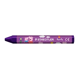Zsírkréta 12db-os STAEDTLER „Noris® junior 224”,hatszögletű, jumbo, Peppa malac, 12 szín