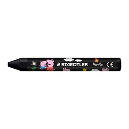 Zsírkréta 12db-os STAEDTLER „Noris® junior 224”,hatszögletű, jumbo, Peppa malac, 12 szín